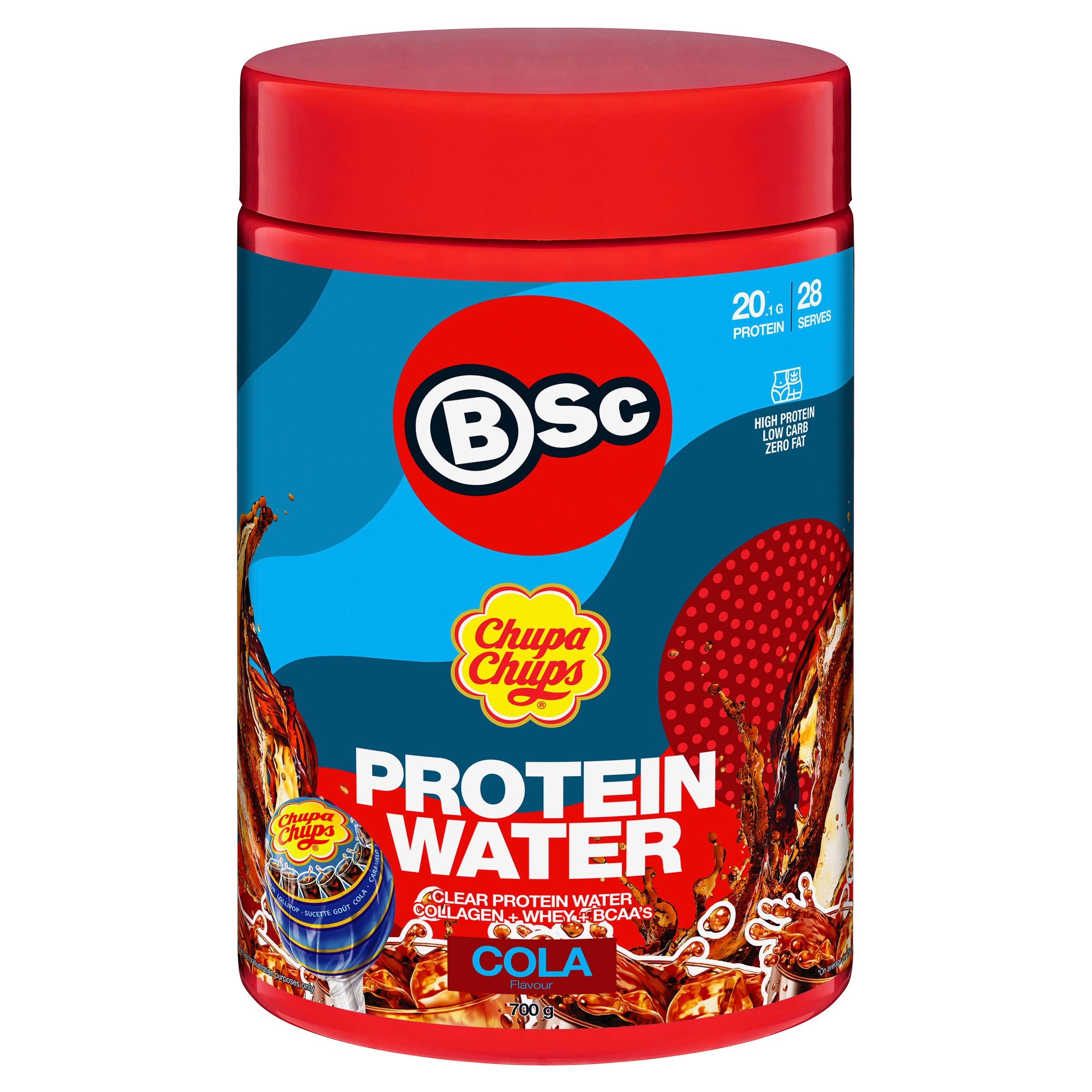 BSC Chupa Chups Protein Water 700g Cola Giant Chemist Harbour Town BSC Chupa Chups Protein Water 700g Cola Giant Chemist Harbour Town