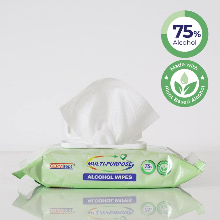 Germisept Multipurpose Alcohol Wipes 50 Wipes