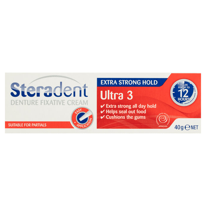 Steradent Ultra 3 Fixative 40g.