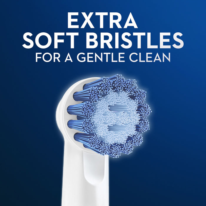 Oral B Power Toothbrush Sensitive Clean Refills 6 Pack