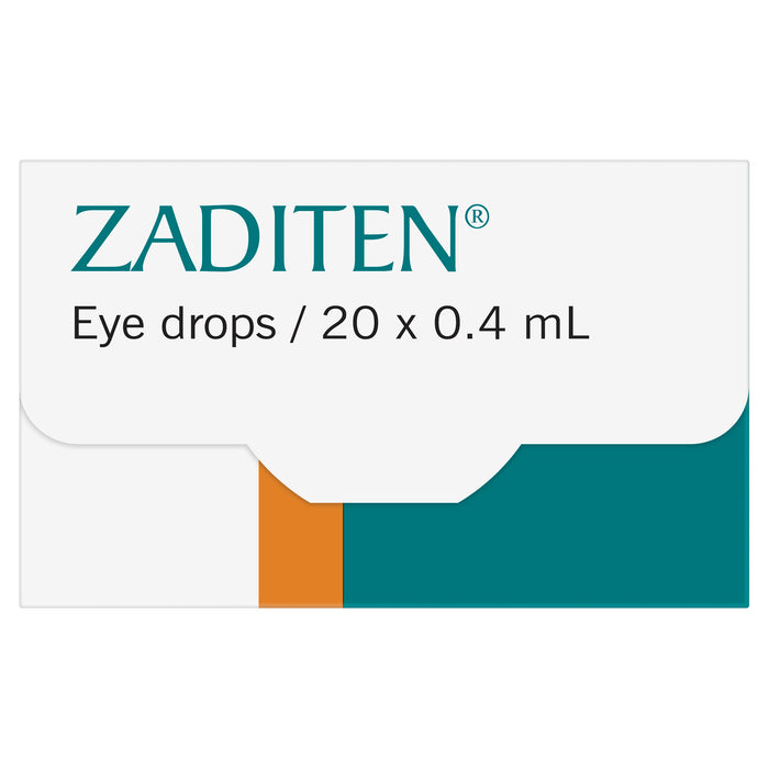 Zaditen Eye Drops 0.025% 20x0.4ml