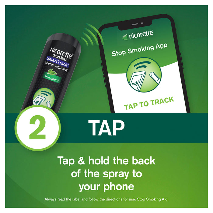 Nicorette Quick Mist Smart Track Freshmint 1x150.