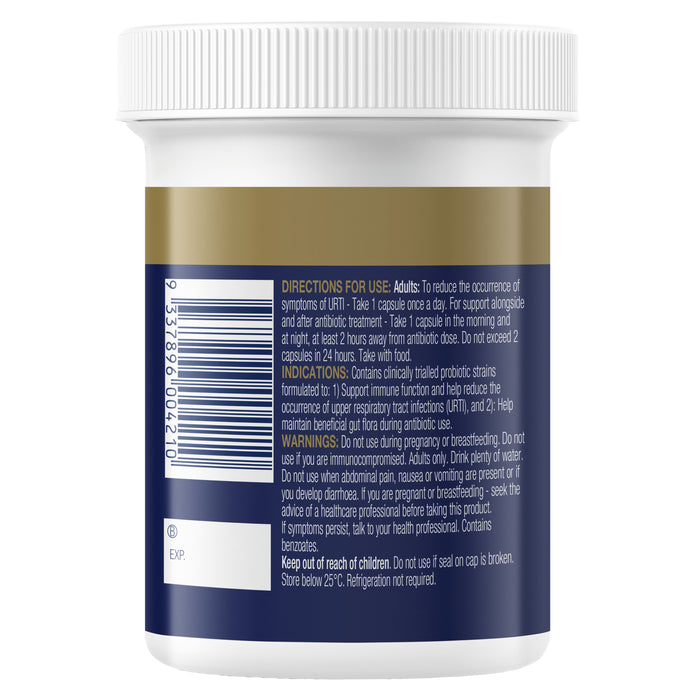 Bioceuticals Ultrabiotic Immune  + Antibiotic Support 30Capsules