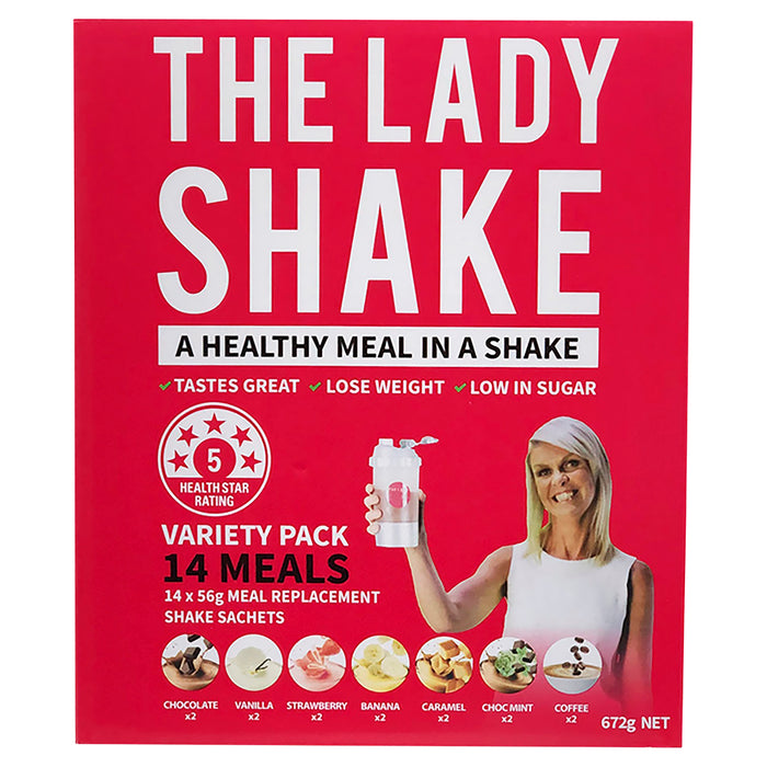 The Lady Shake Variety Box 14 Pack