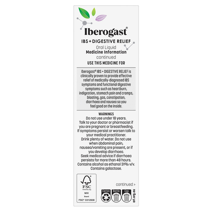 Iberogast IBS & Digestive Relief 50ml