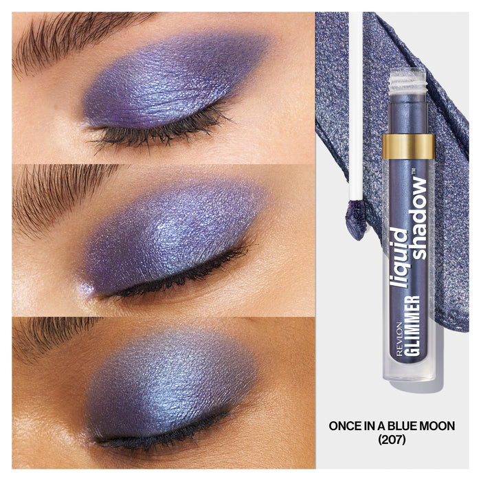 Revlon Gilmmer Liquid Shadow Once Blue Moon