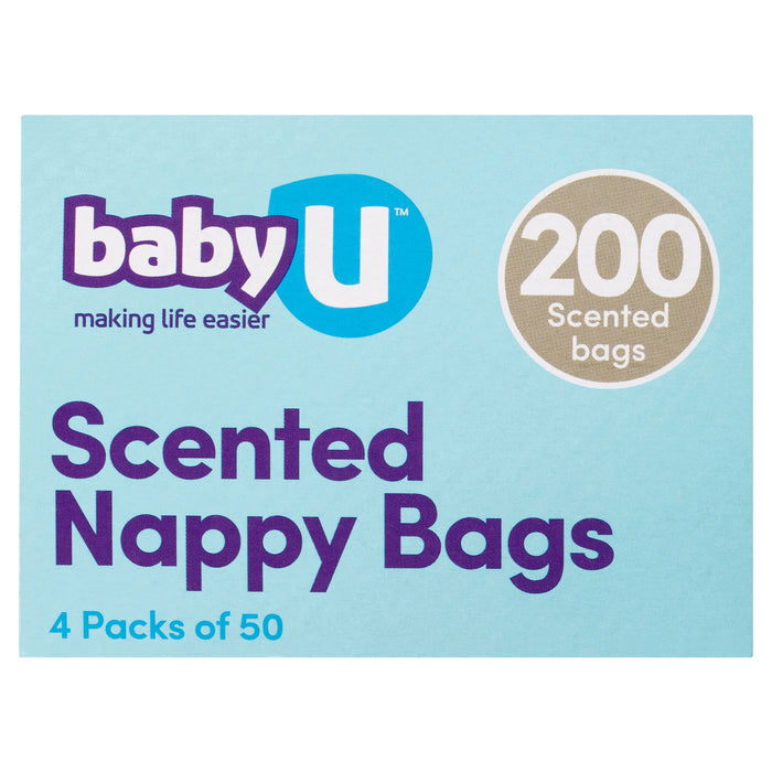 Baby U Nappy Bags 200 Pack.