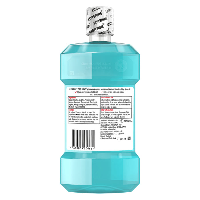 Listerine Mouthwash Cool Mint 1 Litre