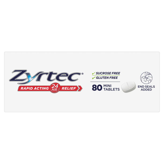 Zyrtec 10mg Tablets 80.