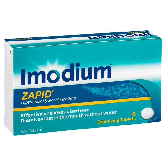 Imodium Zapid Tablets 2mg 6