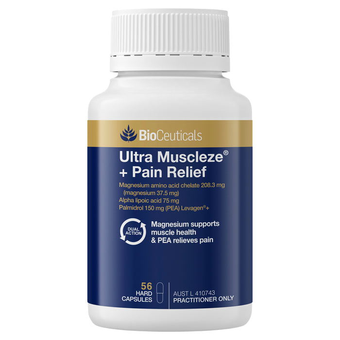 Bioceuticals Ultra Muscleze + Pain Relief 56 Tablets