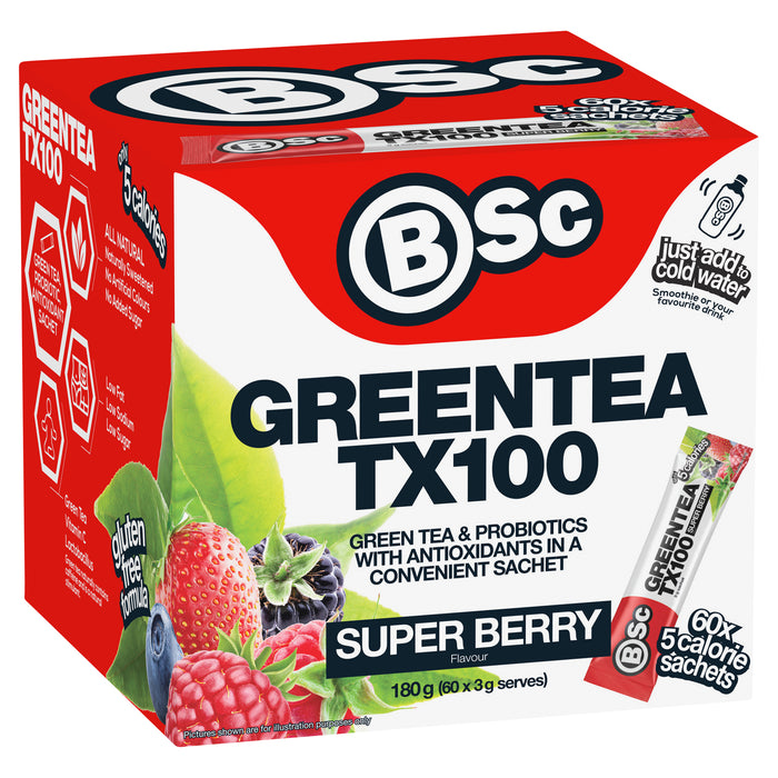 Body Science BSC Green Tea TX100 Super Berry 3g X 60