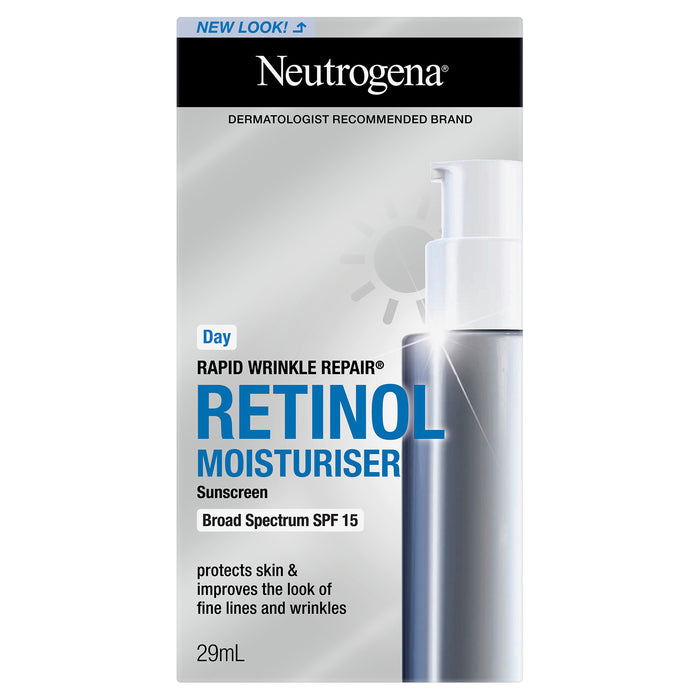 NEUTROGENA® Rapid Wrinkle Repair Moisturiser SPF15 29mL Short Dated