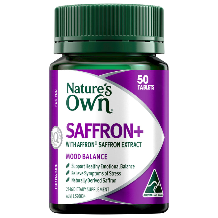 Nature's Own Saffron 50 Tablets