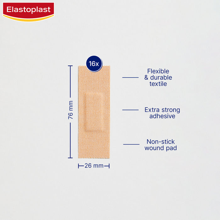 Elastoplast Heavy Fabric Waterproof Dressing Lengths 80cmx6cm