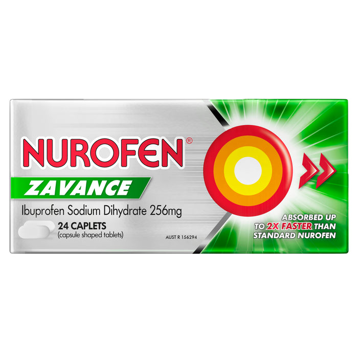 Nurofen Zavance Caplets 24