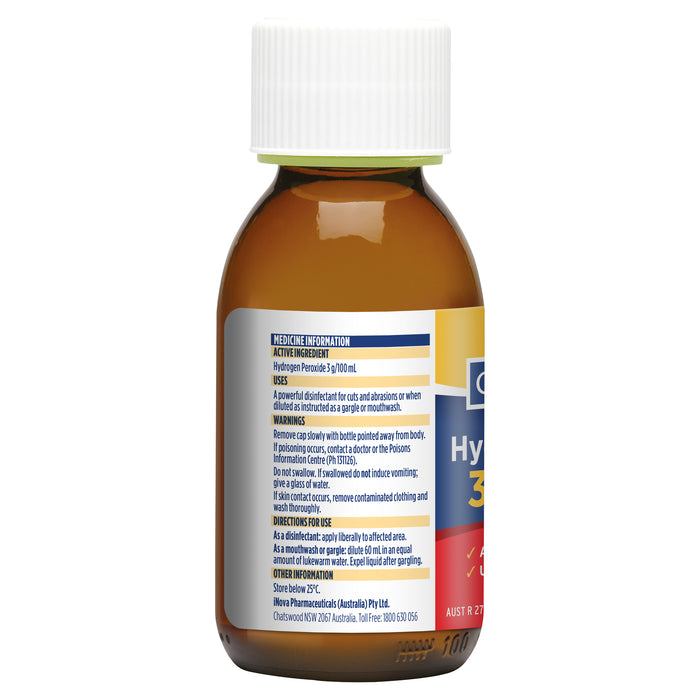 Gold Cross Hydrogen Peroxide 3% 10 vol 100ml