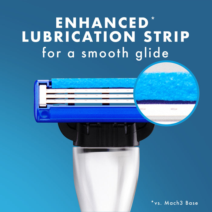 Gillette Mach 3 Turbo 3D 4 Pack