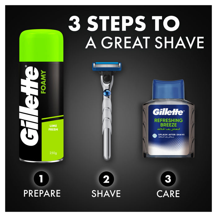 Gillette Shaving Foam Lemon Lime 250g
