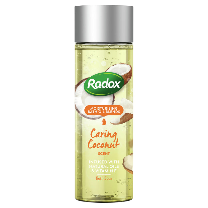 Radox Caring Coconut Moisturising Bath Oil 200ml.