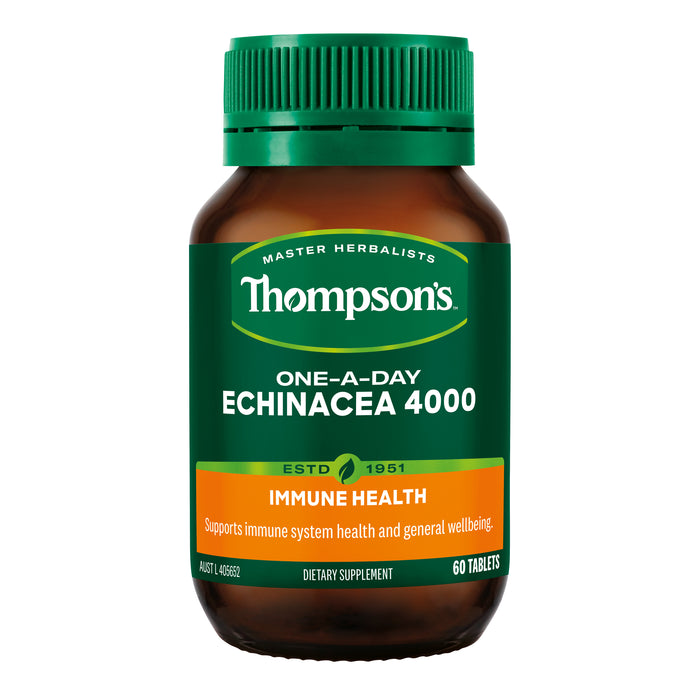 Thompson's One-a-day Echinacea 4000mg 60 Tablets.