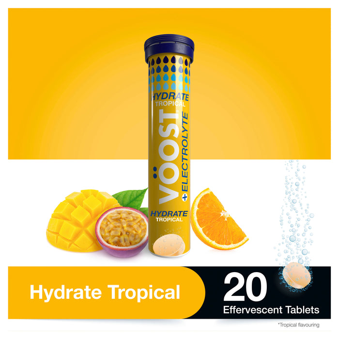 Voost Hydrate Tropial 20 Effervescent Tablets