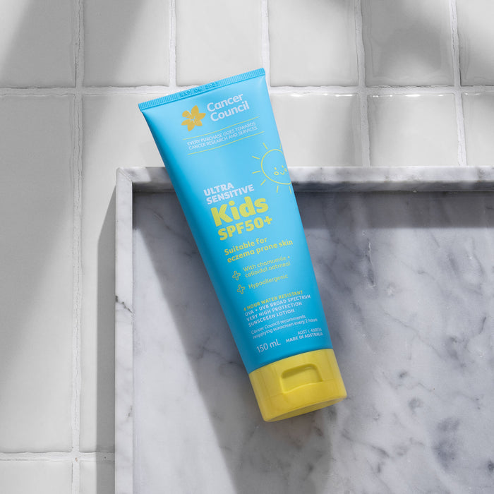 Cancer Coucil Uncented Sensitive Kids SPF50+ 150ml