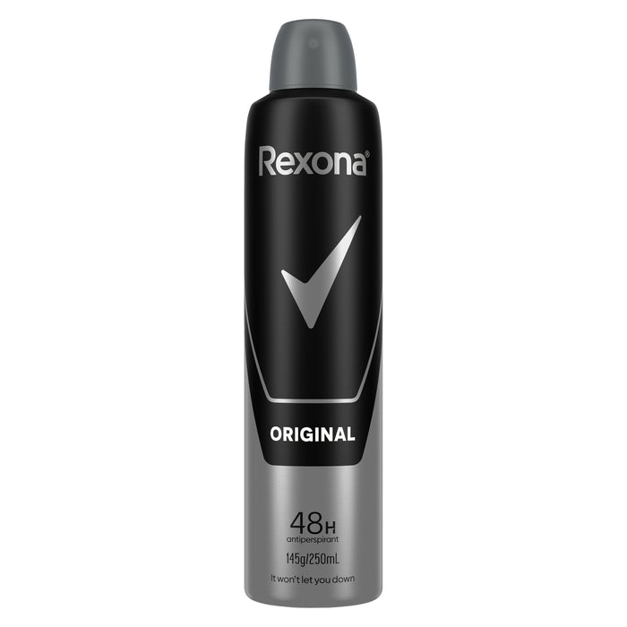 Rexona Men Antiperspirant Deodorant Aerosol Original 250ml.