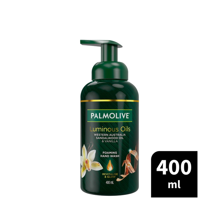 Palmolive Luminous Sandalwood Oil & Vanilla Foaming Hand Wash 400ml
