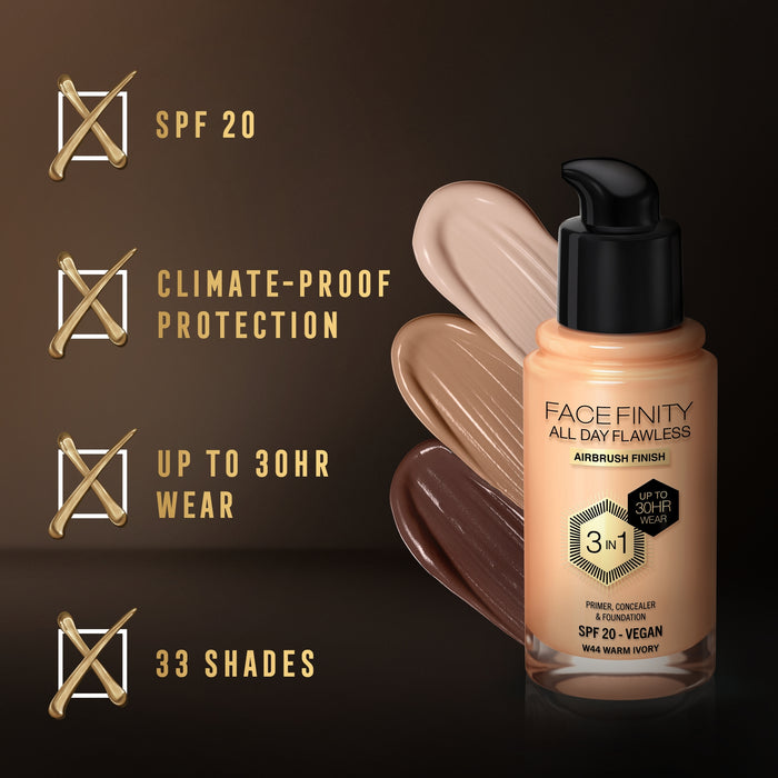 Max Factor Facefinity Age Defy Foundation 44 Warm Ivory