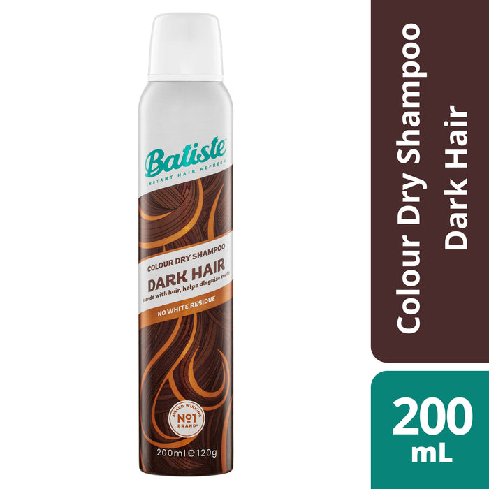 Batiste Dry Shampoo Divine Dark 200ml.