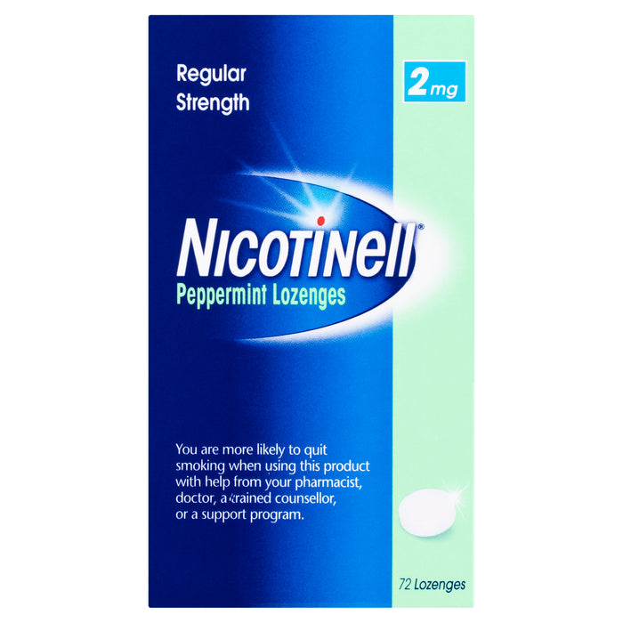 Nicotinell Mint 2mg Lozenges 72 pack