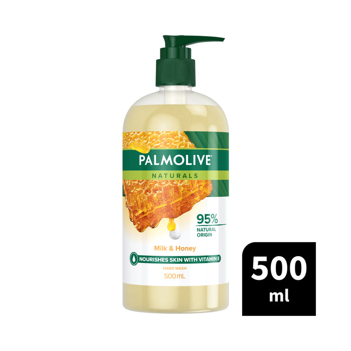 Palmolive Naturals Softwash Hand Wash Milk & Honey 500ml