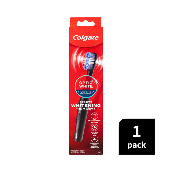 Colgate Optic White Powered Toothbrush 1 Pack