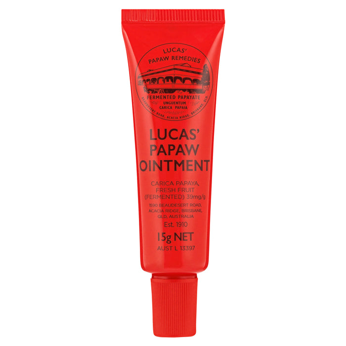 Lucas Papaw Ointment 15g Lip Applicator Tube