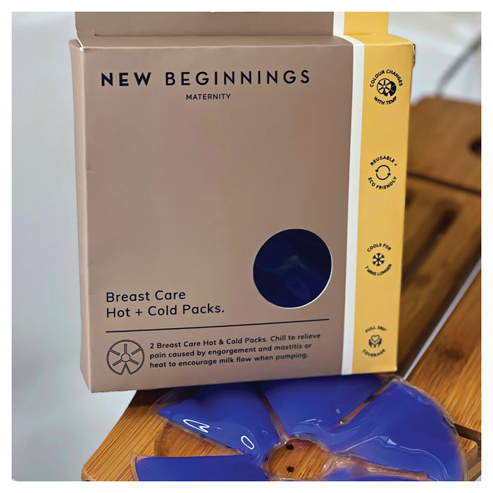 New Beginnings Breast Care Hot + Cold Pack.