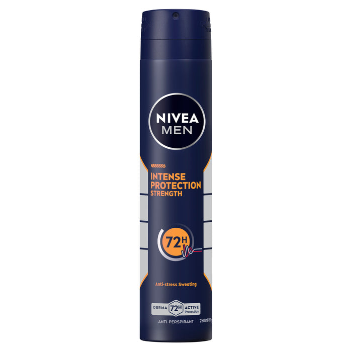 NIVEA MEN Intense Protection Strength Anti-Perspirant Aerosol 250ml.