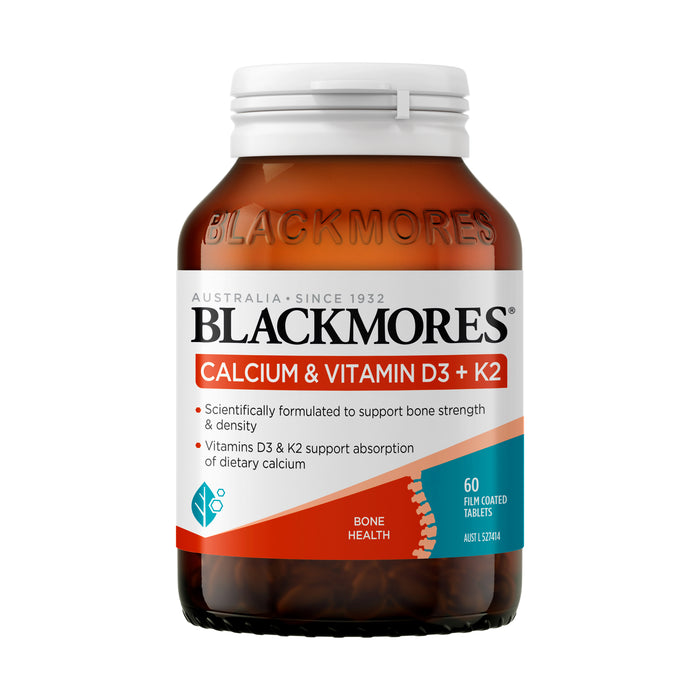 Blackmores Calcium & Vitamin D3& K2 60Tablets