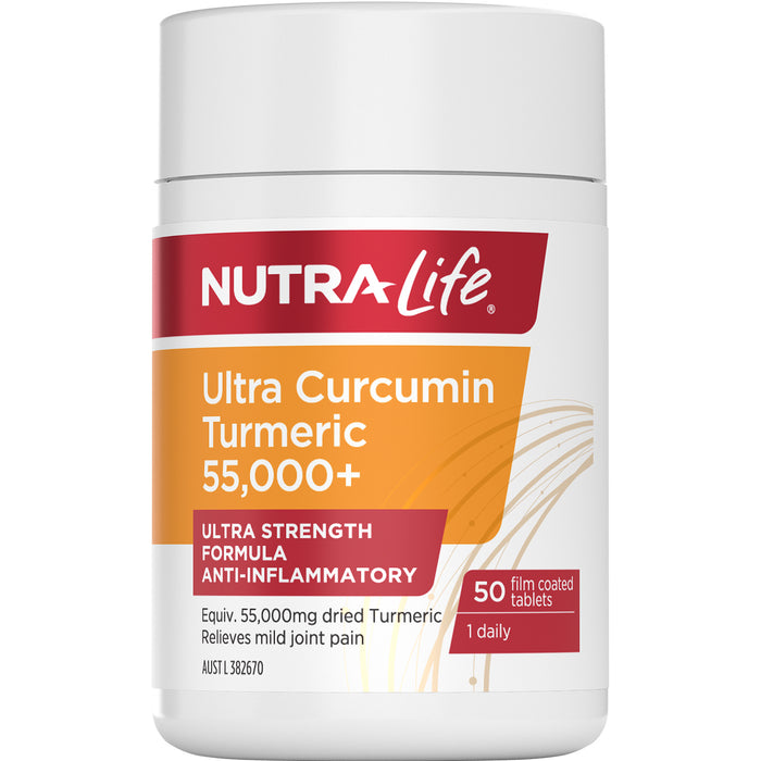 Nutra-Life Ultra Crurcumin Turmeric 55,000+ 50tabs.
