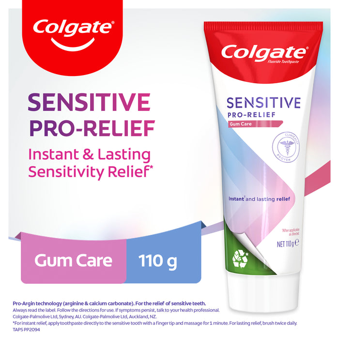 Colgate Toothpaste Pro Relief Gum Care 110g