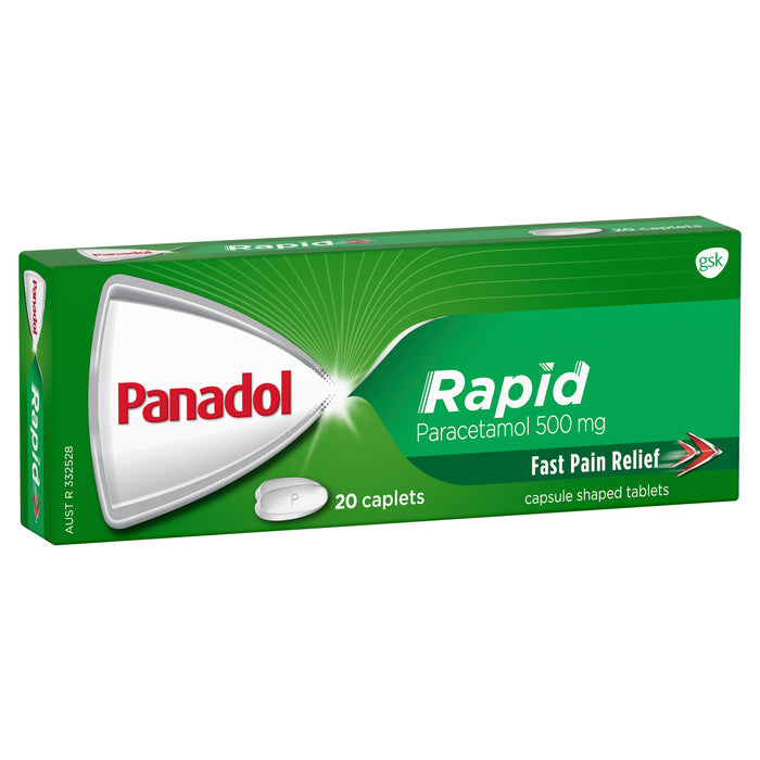 Panadol Rapid Caplets 20.
