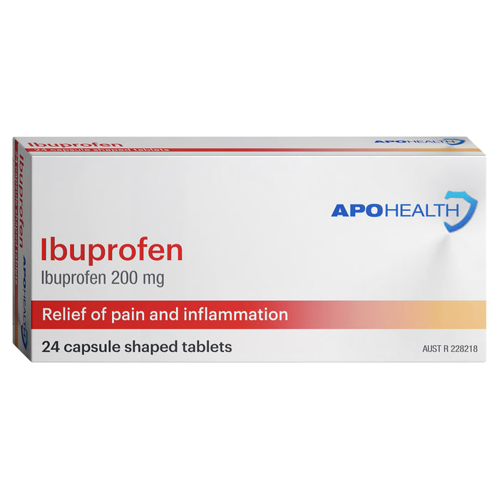APO Ibuprofen 200mg 24 Tablets