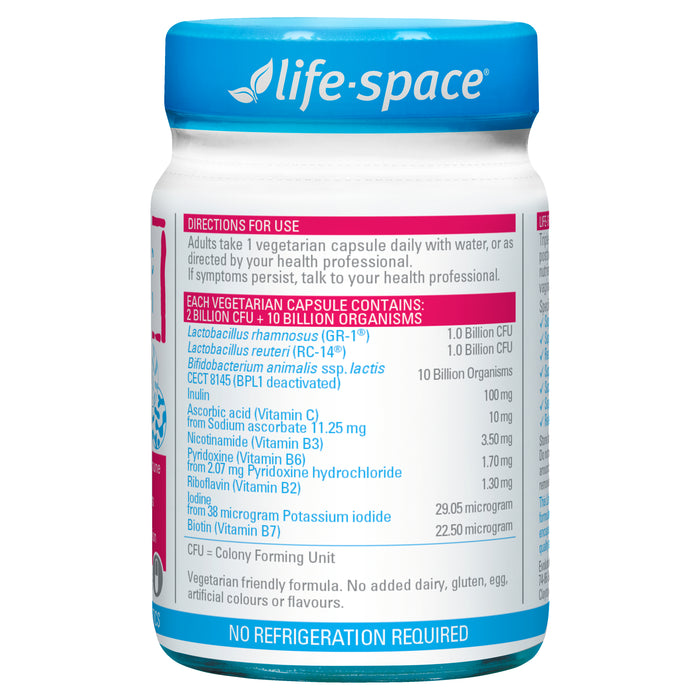 Life Space TrioBiotic For Women Pre+Pro+Postbiotics 30 Capsules