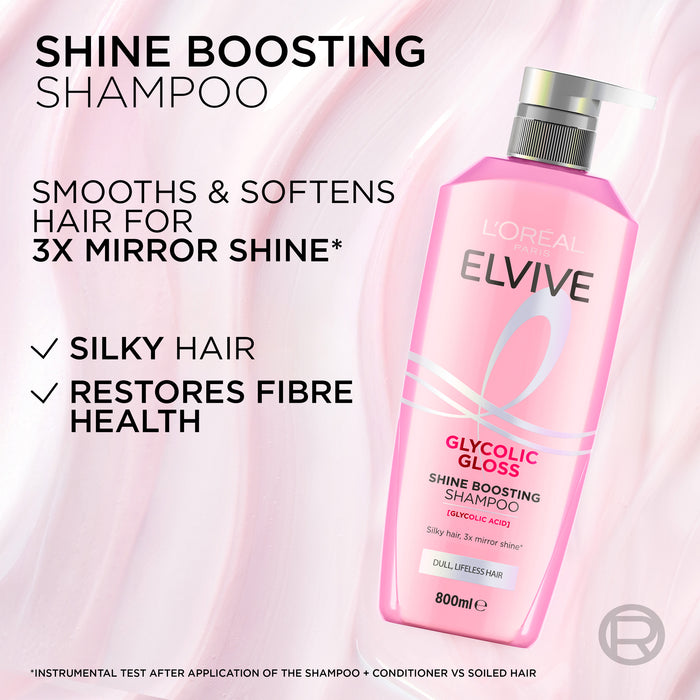 L'Oreal Paris Elvive Glycolic Gloss Shampoo 800ml