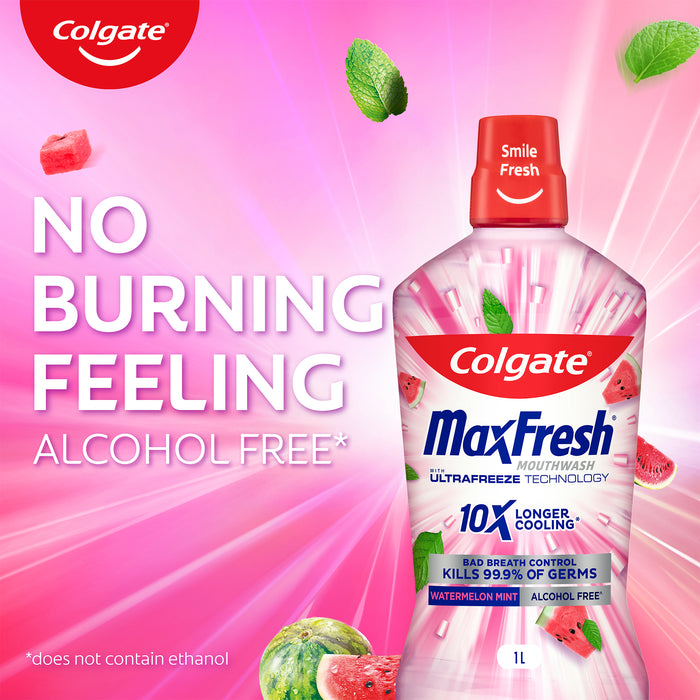Colgate Max Fresh Mouthwash Watermelon 500ml