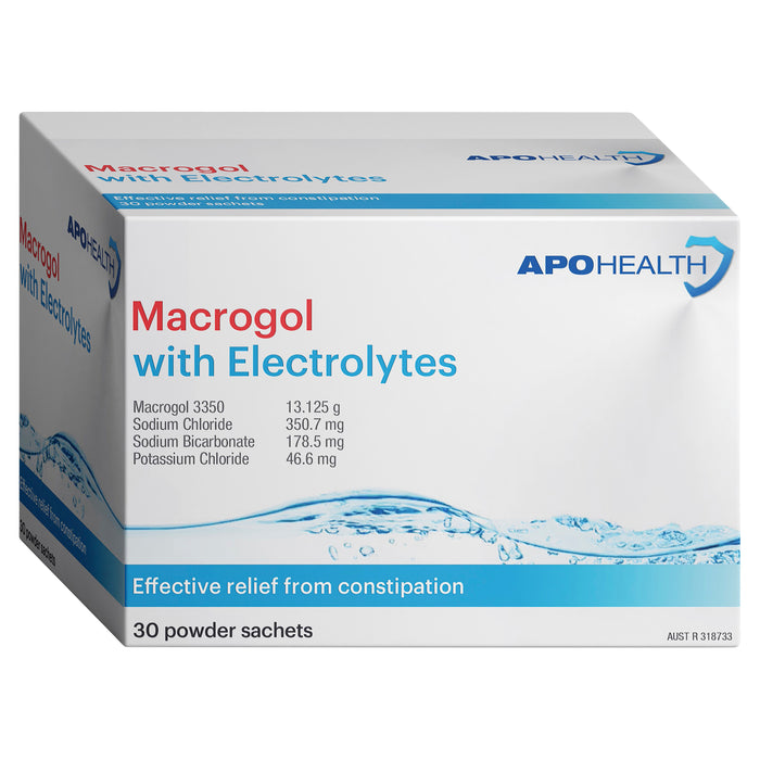APO Macrogol Sach 13.125g Bx 30