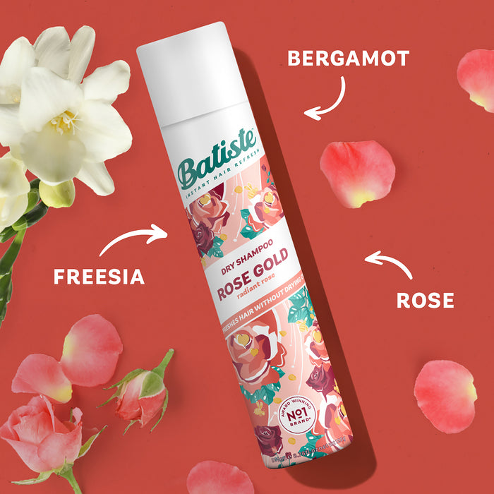 Batiste Rose Gold Dry Shampoo 350ml.