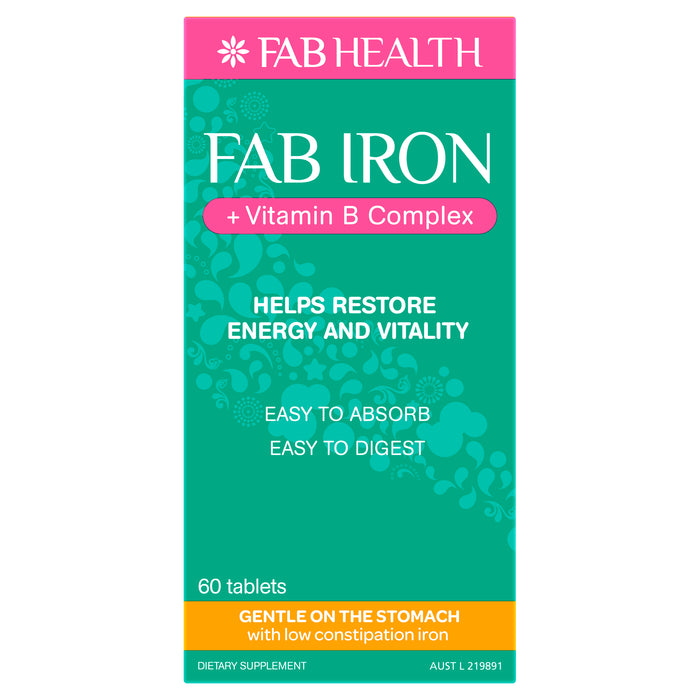 FAB Iron Tablets 60