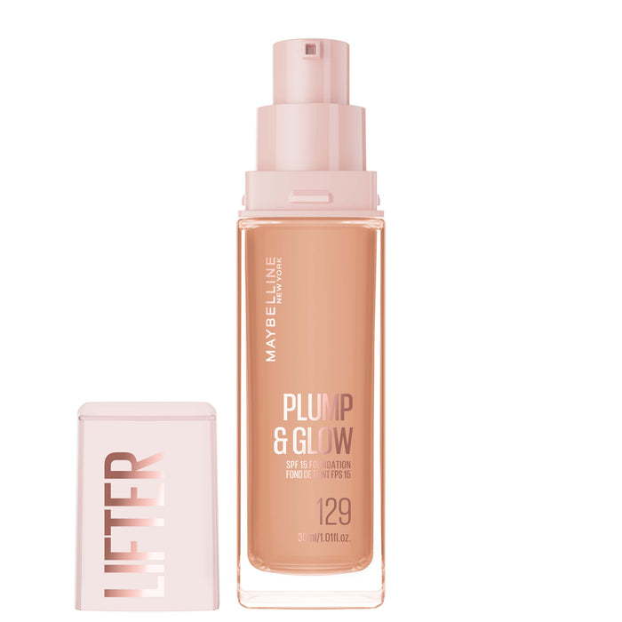 Maybelline Lifter Plump & Glow Foundation 129