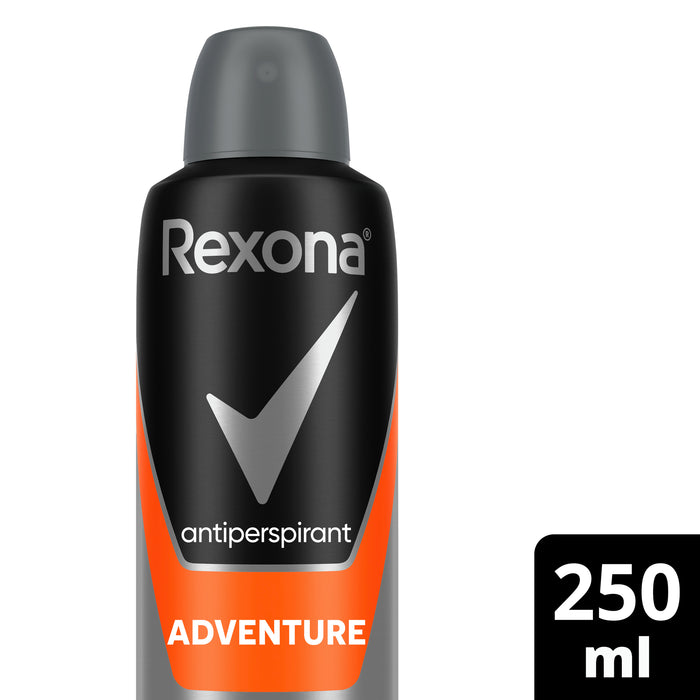 Rexona Men Antiperspirant Deodorant Aerosol Adventure 250ml